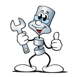 Cartoon figure with tool; (c) Fotolia.com, jokatoons, 18630969 (adapted)