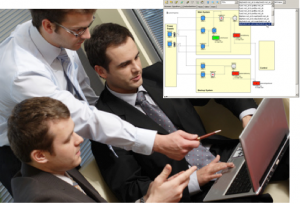 Collaborating in virtual Engineering; (c) Fotolia.com, endostock, 1872294 (adapted)