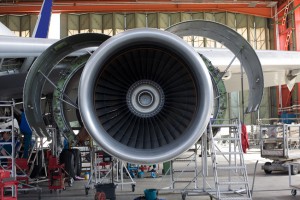 opened aircraft engine in the hangar, (c) Fotolia.com, Ferenc Szelepcsenyi, 4044798